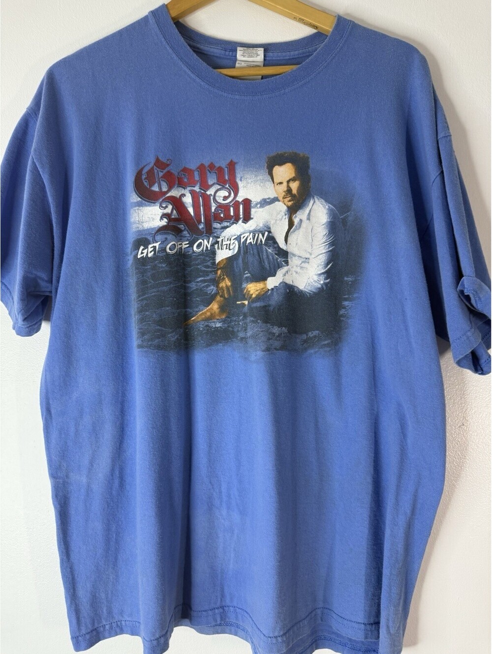 Gary Allen Tour Tee From His 2009 Get Off On The Pain Tour